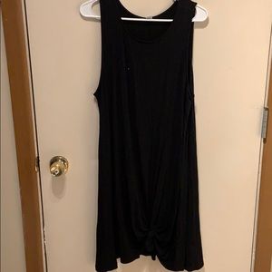 Black swing dress